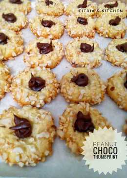 Peanut Choco Thumbprint