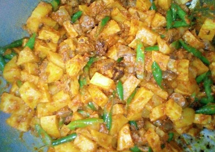 Resep Balado kentang goreng ati ampela Kiriman dari nurmawati elisa