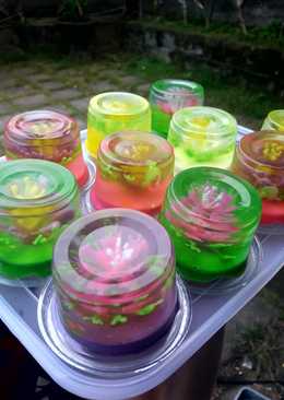 Puding jelly art(cup)