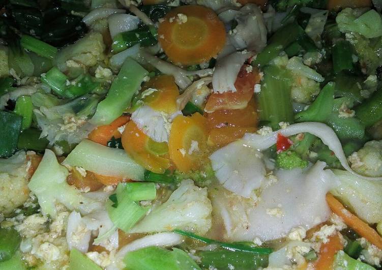 resep makanan Cap jay kuah cinta Aqila