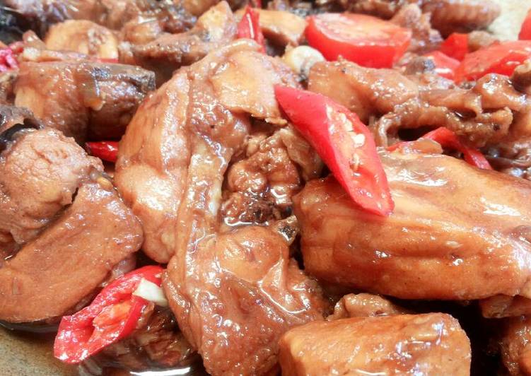 Resep ayam goreng kecap saos tiram - Bunda Wiek