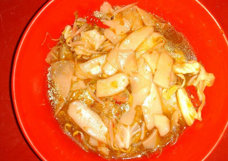 resep makanan Seblak Kerupuk Ikan