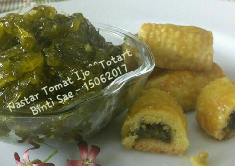 resep Nastar dengan Selai Tomat Hijau dan Daun Jeruk^^