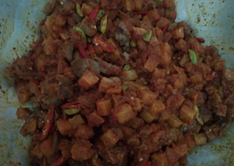 Resep Sambel goreng kentang By Bunda Windi & Putra