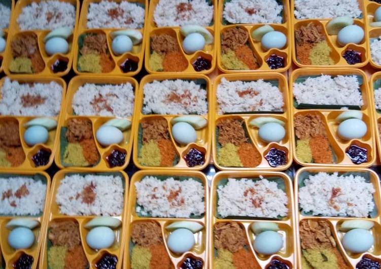 gambar untuk cara membuat Nasi Krawu Ayam