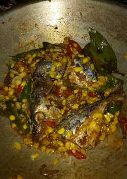 Tumis Ikan Asin Peda Jagung Manis