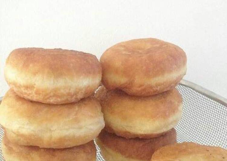 resep lengkap untuk Donat simple lembut