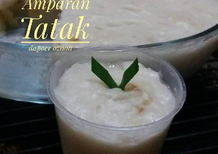 resep masakan Amparan Tatak Pisang #pr_olahantepungberas