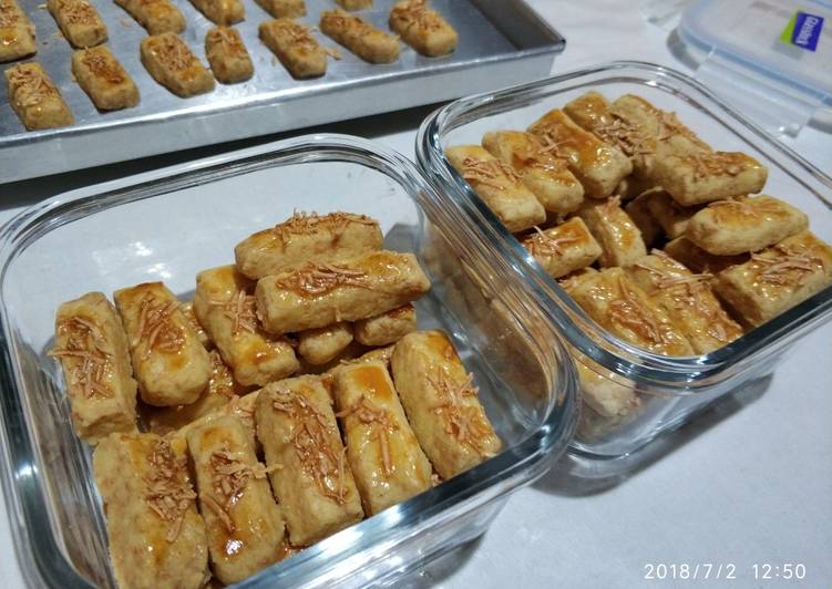 resep lengkap untuk Egg-less Kastengel