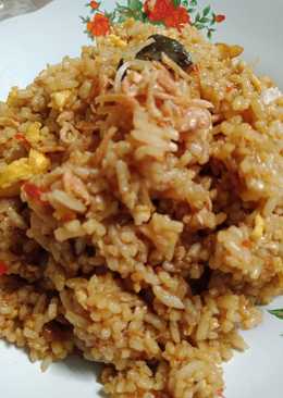 Nasi goreng terasi (pakai nasi sisa)