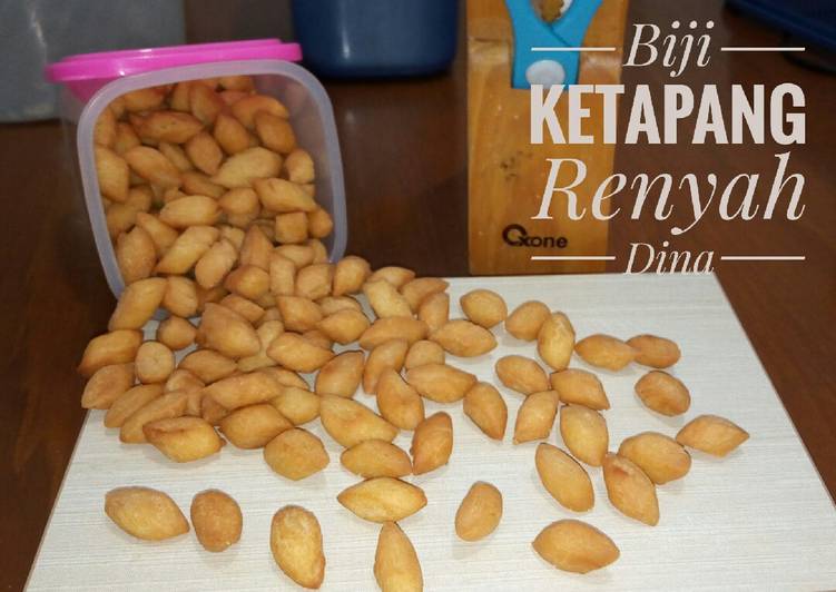 gambar untuk cara membuat Biji ketapang renyah