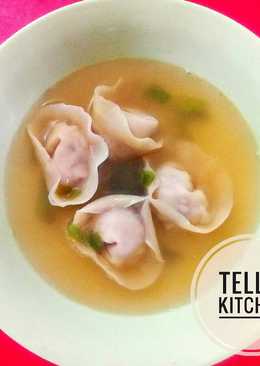 Simple Wonton Soup (Sup Pangsit Simple)