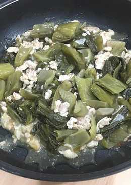 Ayam Cah Sayur Asin
