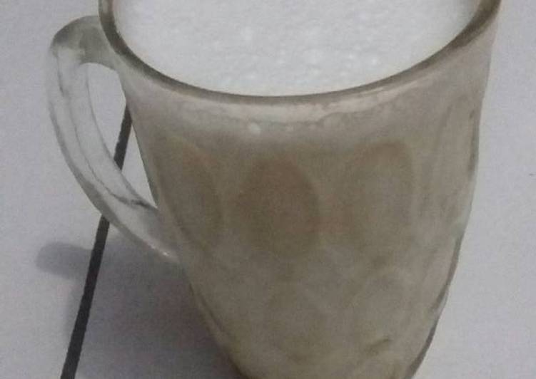 gambar untuk cara membuat Es susu murni