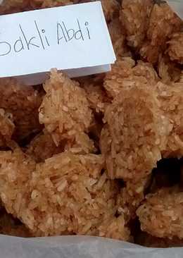 Rengginang gurih renyah (terasi)