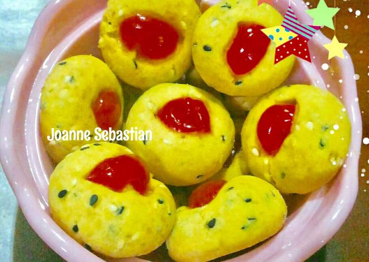 gambar untuk resep makanan Cookies Wijen