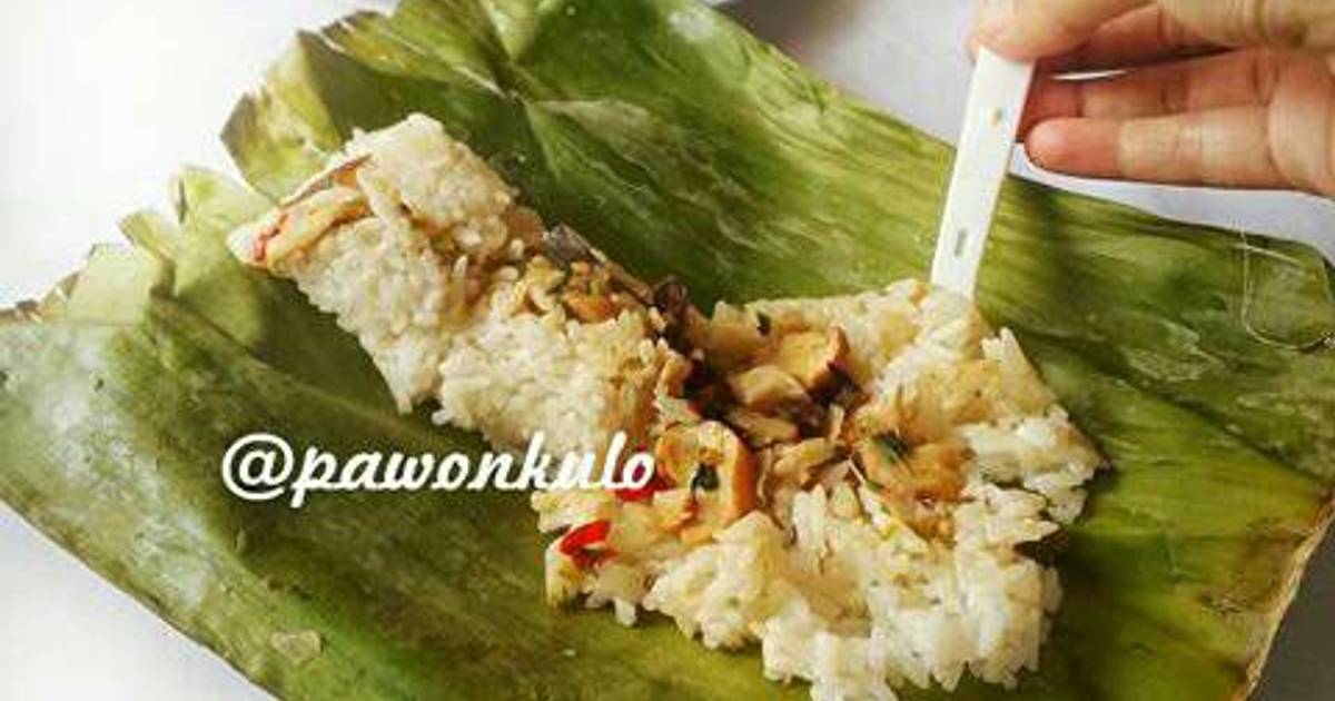 Resep Nasi  bakar  jamur oleh pawonkulo Cookpad