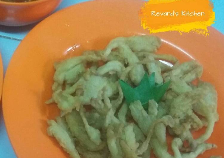 Resep Jamur crispy saos pedas manis Karya Revand's kitchen
