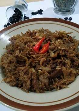 Gepuk daging sapi #KitaBerbagi