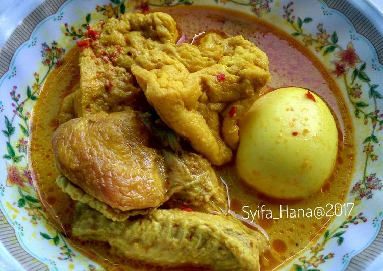 gambar untuk cara membuat Gulai Ayam Campur