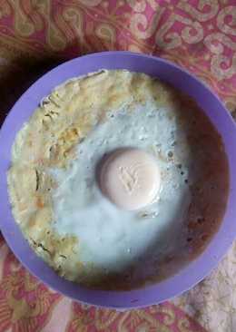 Menu 1, "makan siang" diet (sayuran + telur ayam)