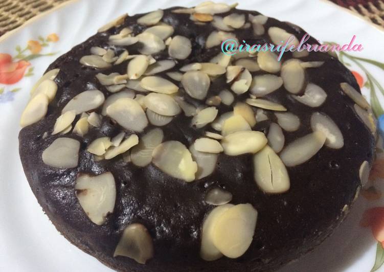 cara membuat Brownies mini magic com