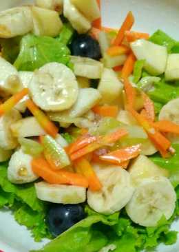 Salad buah dan sayur ala Mrs Bam