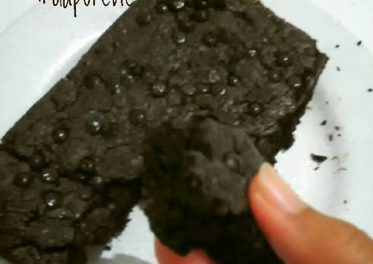 resep Brownies ketan hitam (Brownketem)