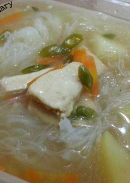 Bihun Soup Ayam (Komplit)