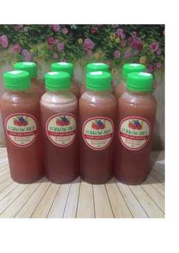 Diet Juice Red Radish Lemon Plum Apple