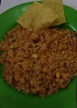 Nasi goreng kornet maknyussss