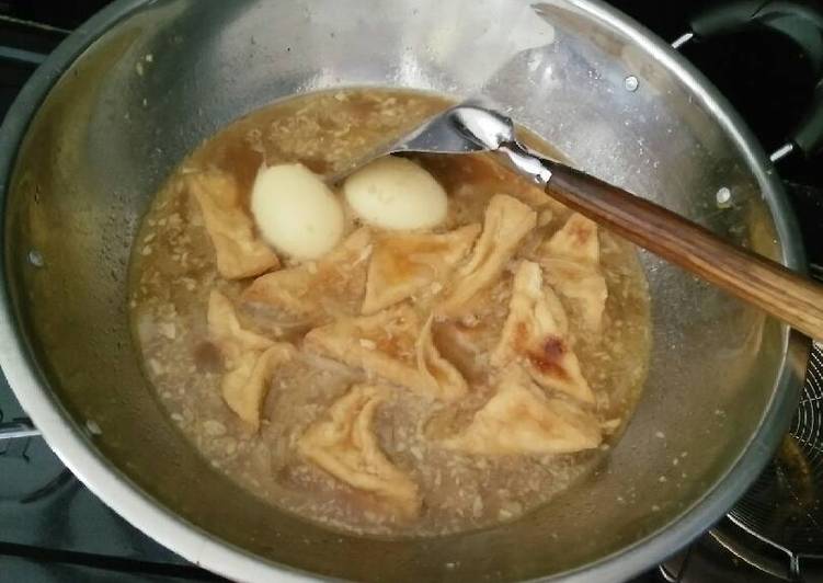 gambar untuk cara membuat Semur tahu telor simple