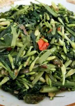 Tumis Kangkung & Bunga Pepaya