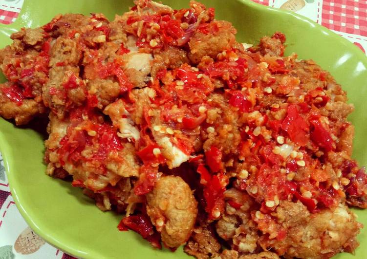 Resep Ayam Geprek By Renie Wisra