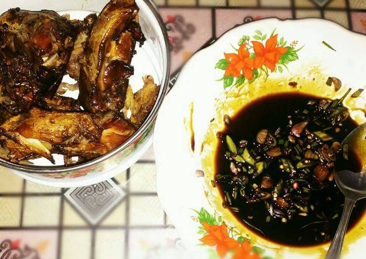 resep Sambal kecap ikan asap