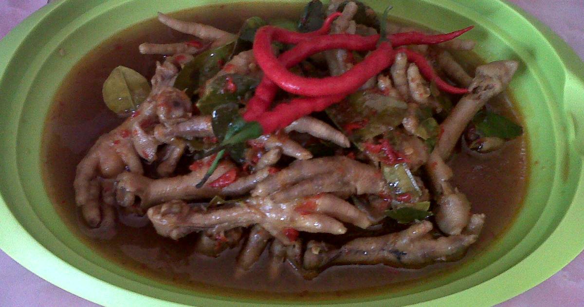  Resep  Ceker Ayam  Pedas  Gila  oleh dapur tellenk Cookpad