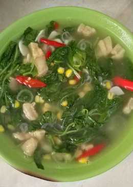 Sayur Bayam Jagung Manis