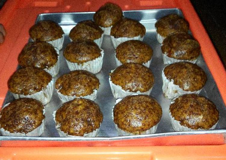 gambar untuk resep Muffin Kukus Banana SIMPLE(No Mixer No Egg)