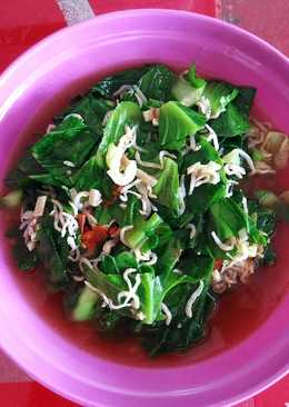 Tumis Kailan Teri Medan