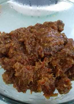 Rendang daging empuk Maknyus ðŸ˜‰ðŸ'Œ