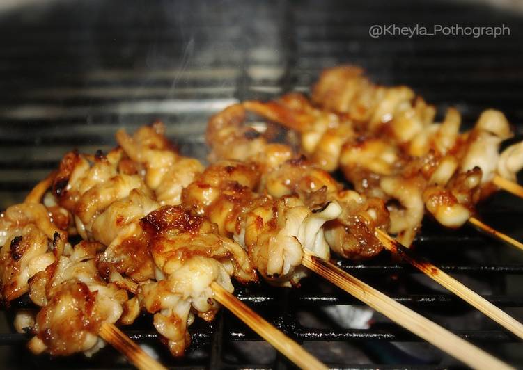  Resep Sate Jamur Tiram bumbu kacang oleh Kheyla s 