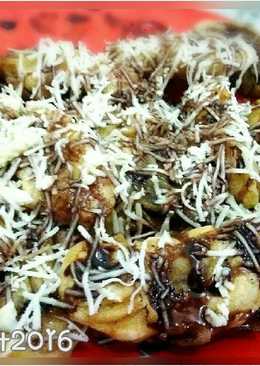Pisang Goreng Lembut with Chocolate & cheese