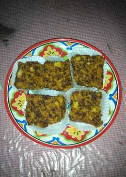 Steamed Banana Cake With Meisis n Gula Merah(No Egg No Oven)