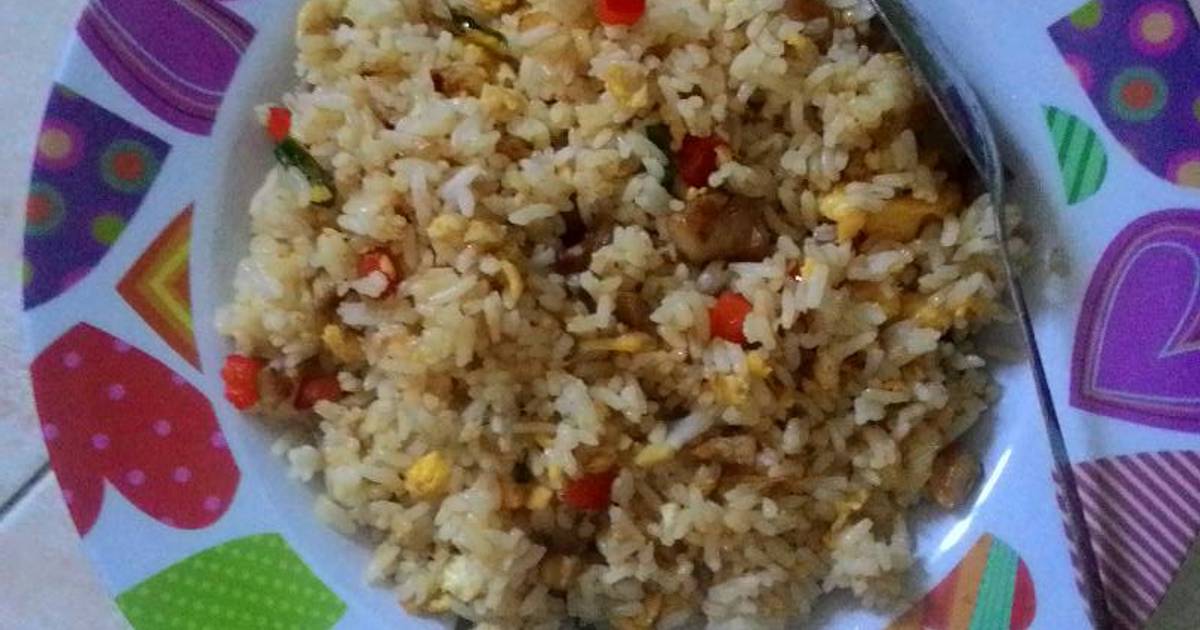  Resep  Sarapan Nasi  Goreng  Paprika Merah  oleh Yuni 