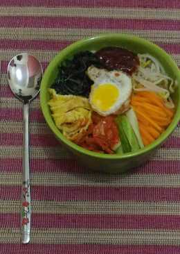 Bibimbab (nasi campur korea)