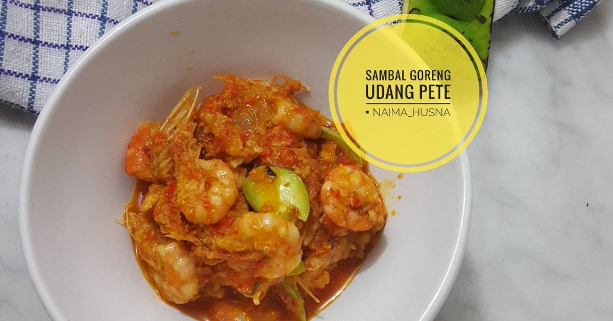 Resep Sambal  goreng udang  pete  oleh naima husna Cookpad