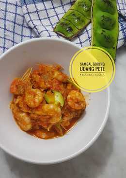 Sambal goreng udang pete