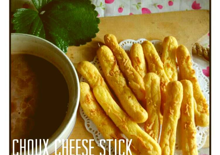 resep Choux Cheese Stick