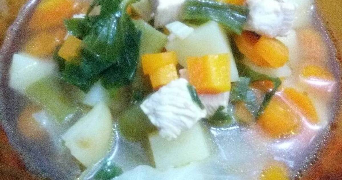 Resep Sop Ayam Ringan ala Aurelia Ratnasari