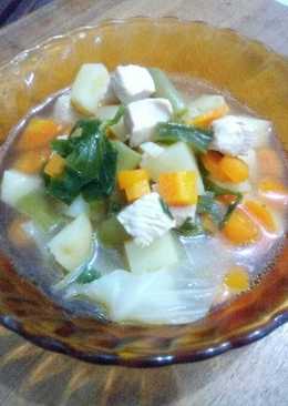 Sop Ayam Ringan